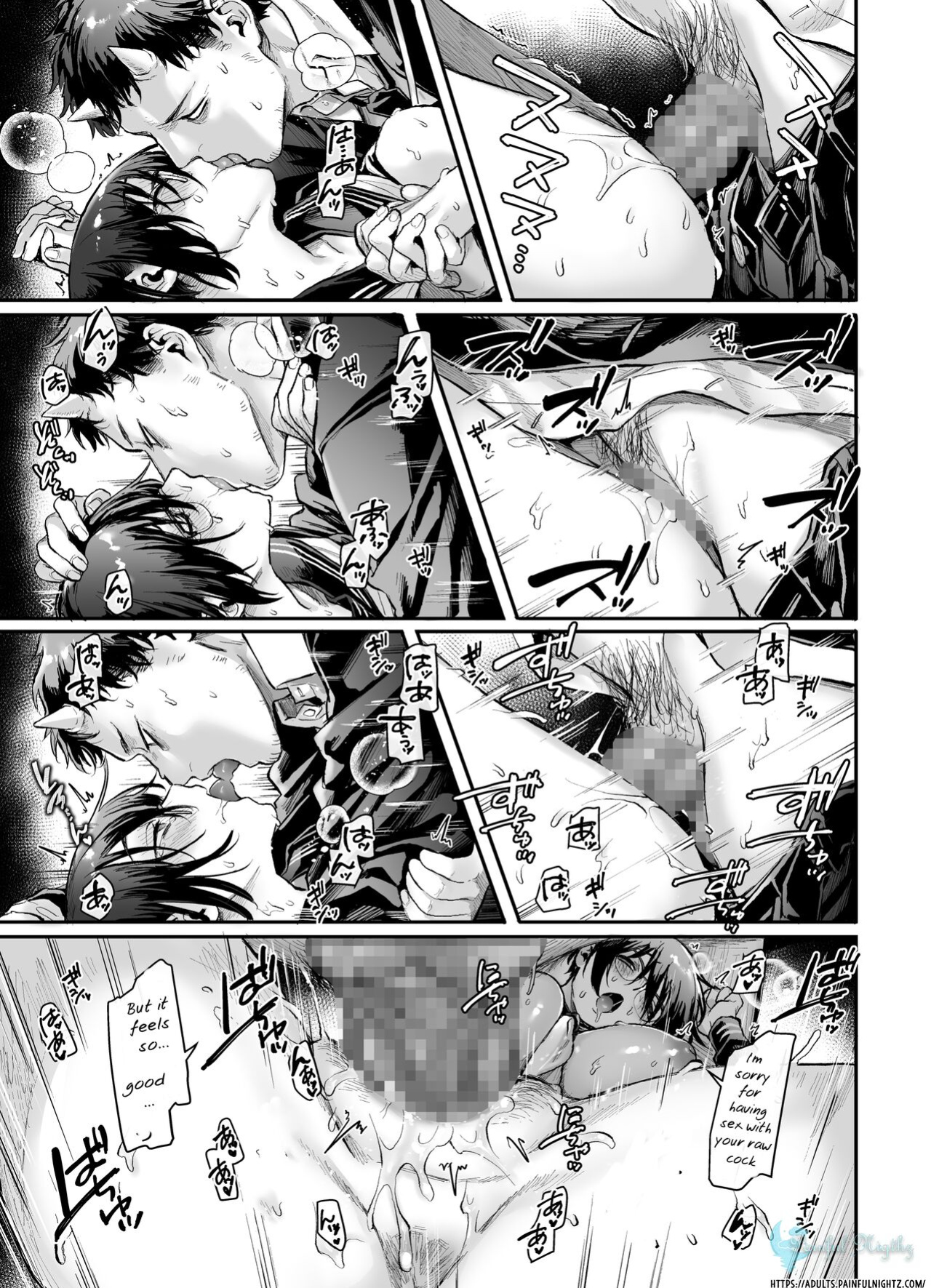 [Yolki Palki (Rororogi Mogera)] Toile no Jimiko to Omukae no Gokusotsu [Painful Nightz]