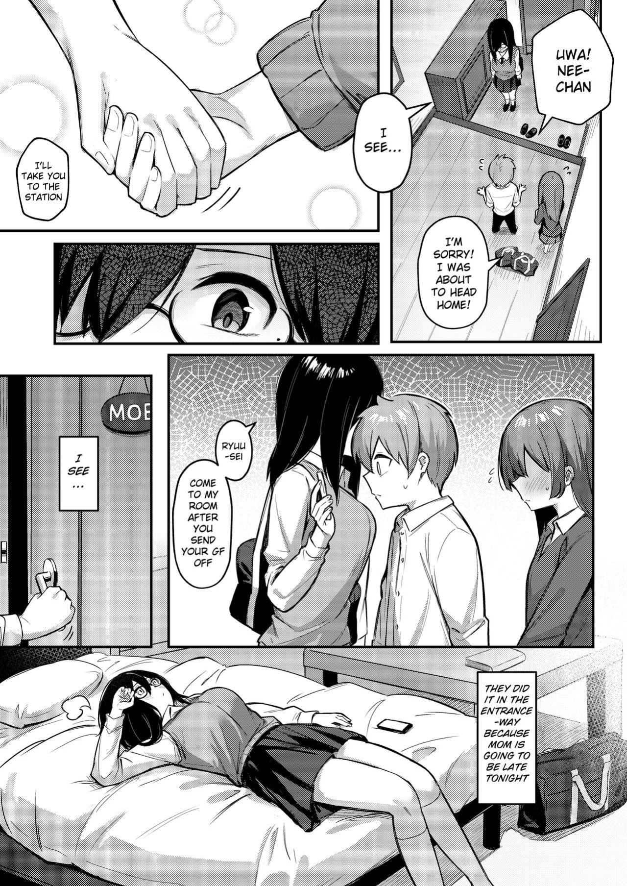 [Kakurenbo (Borusiti)] Nekura Kyonyuu no Onee-chan wa, Saiminshite de mo Otouto Chinpo o Netoritai [SquigglesJP]
