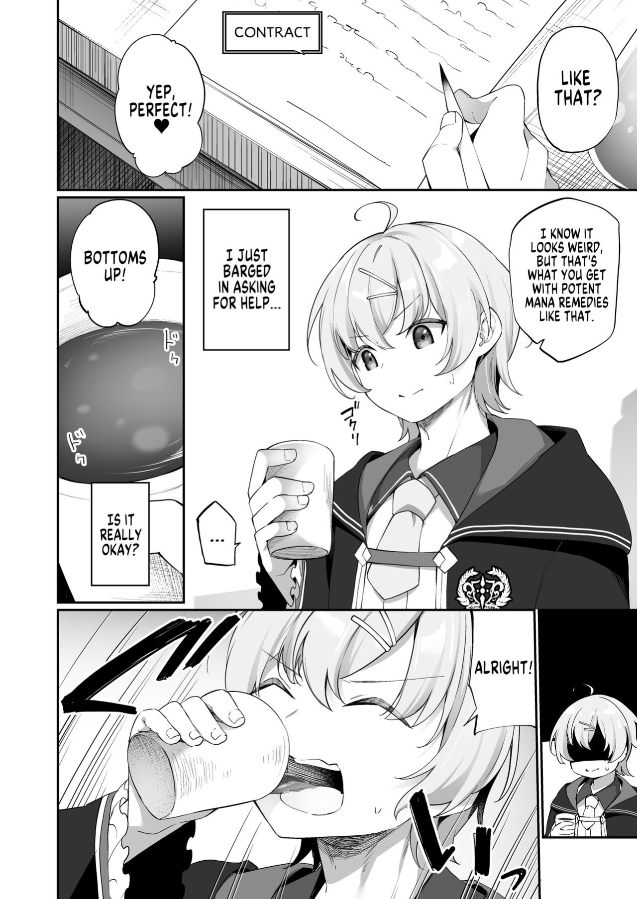 [Slime no Kanmuri (Kanmuri)] Sinyaku TS: Mahou Seikatsu! | New TS Drug! My Life As a Female Magic Student [SachiKing]