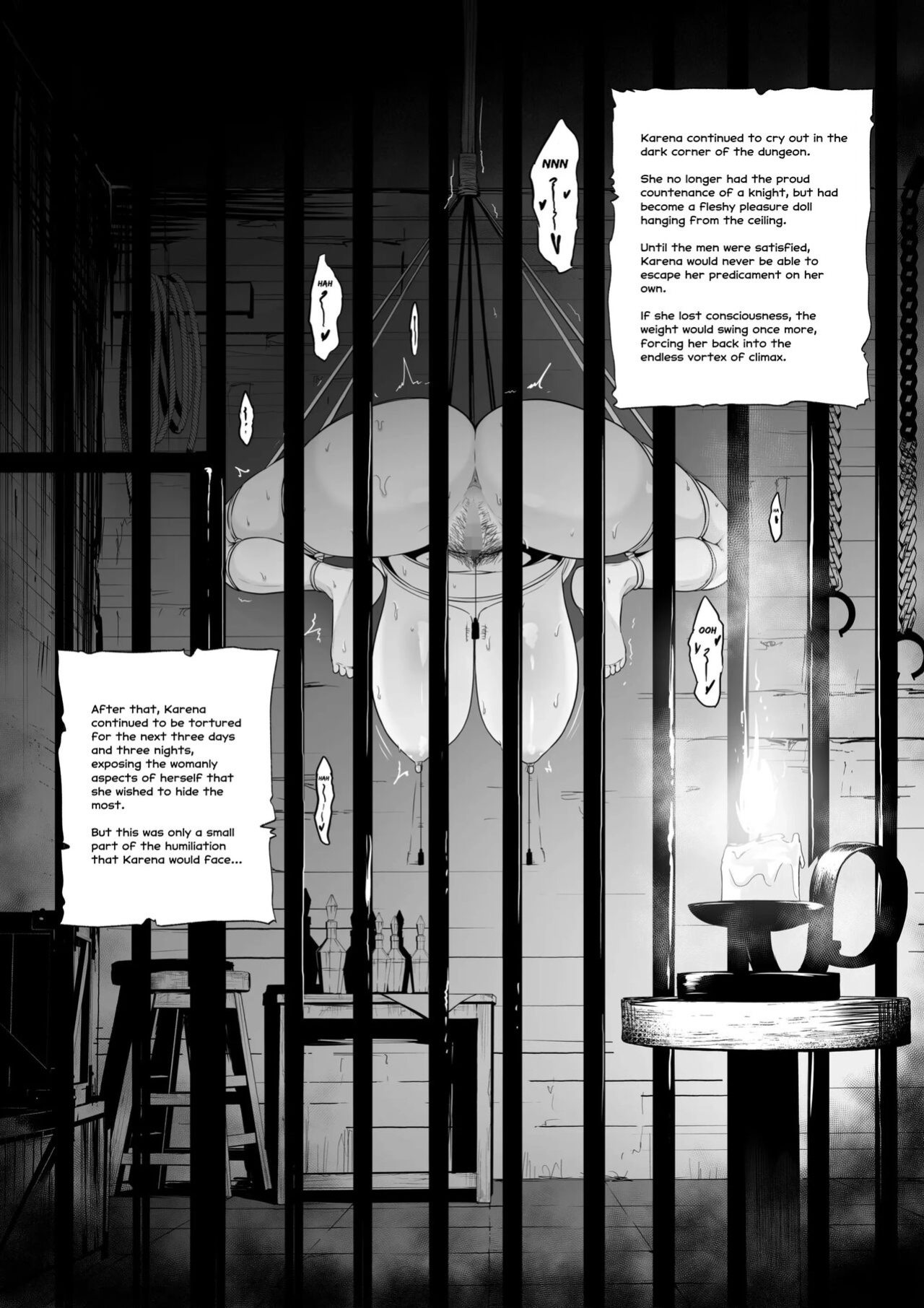 [Sevengar] Toraware no Onna Kishi, Kairaku Ningyou ni Sareru