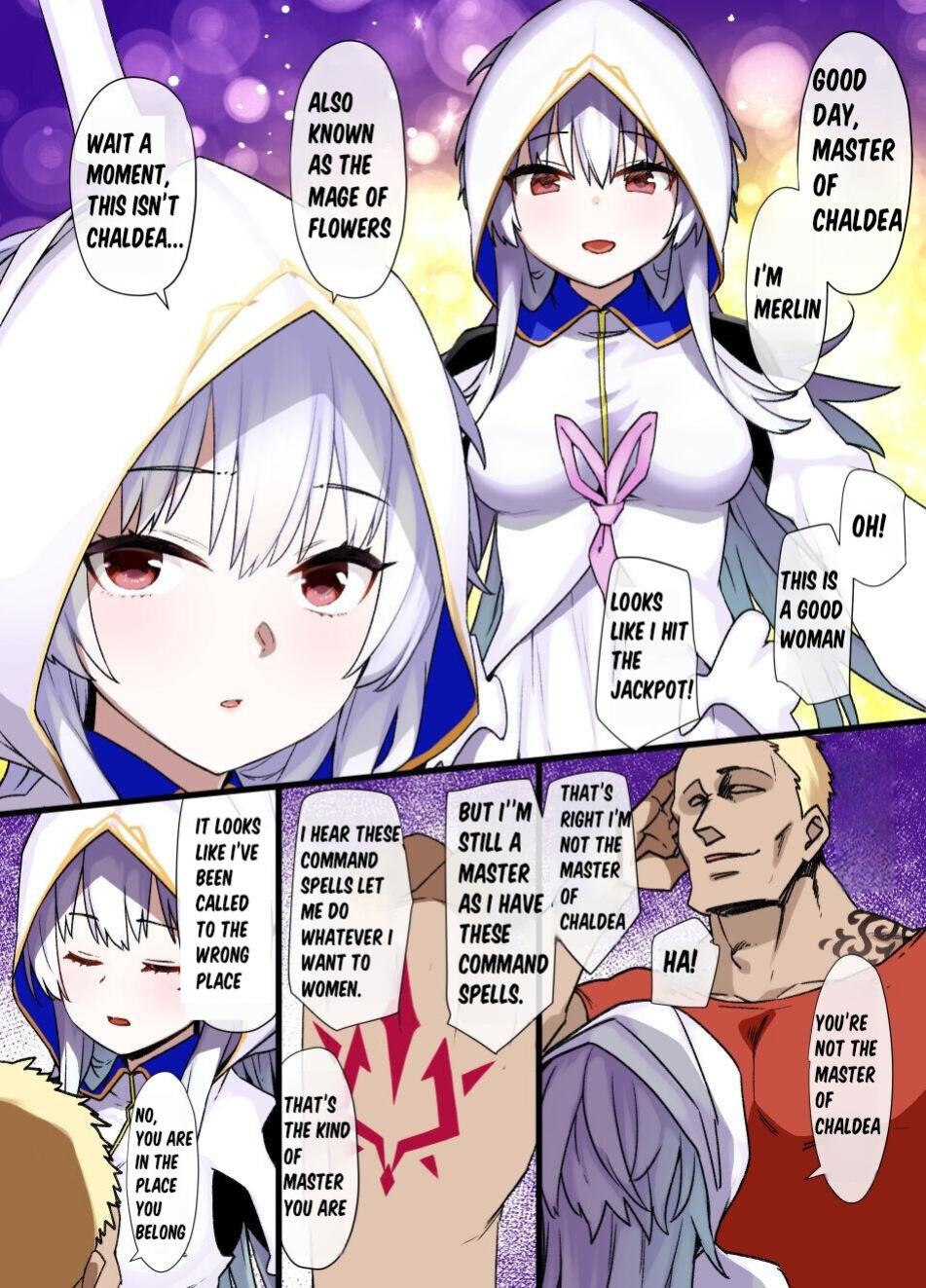 [Kusayarou] FGO Enslavement of Mage of Flowers