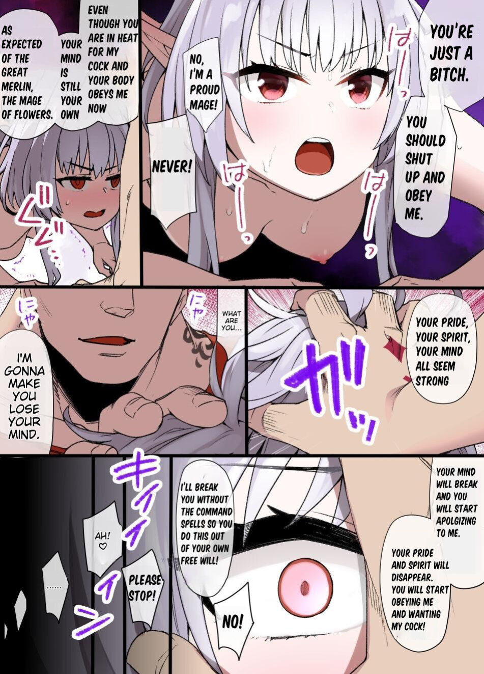 [Kusayarou] FGO Enslavement of Mage of Flowers