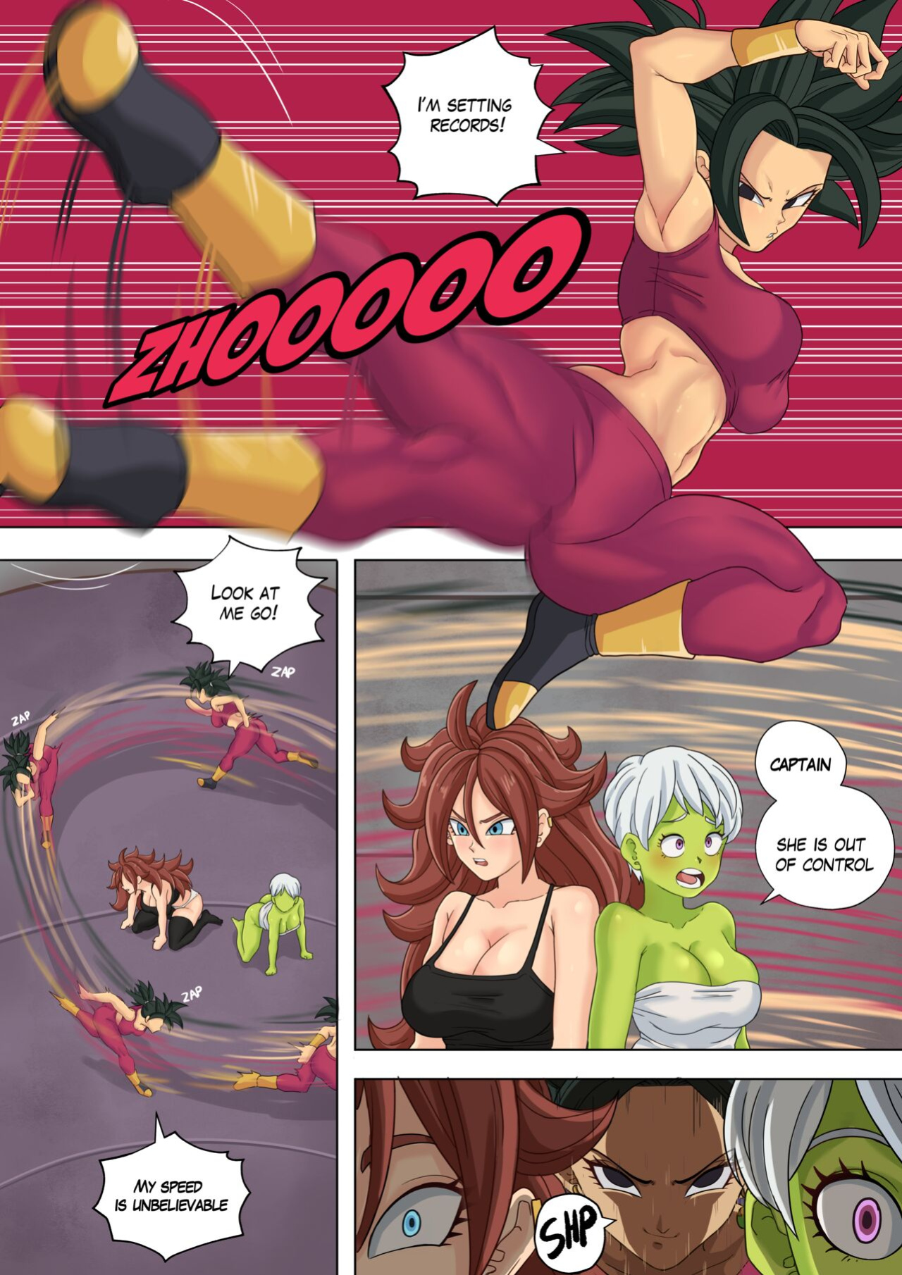 [TSFSingularity (AxlexCima)] Body Change Pt. 6 (Dragon Ball Super)
