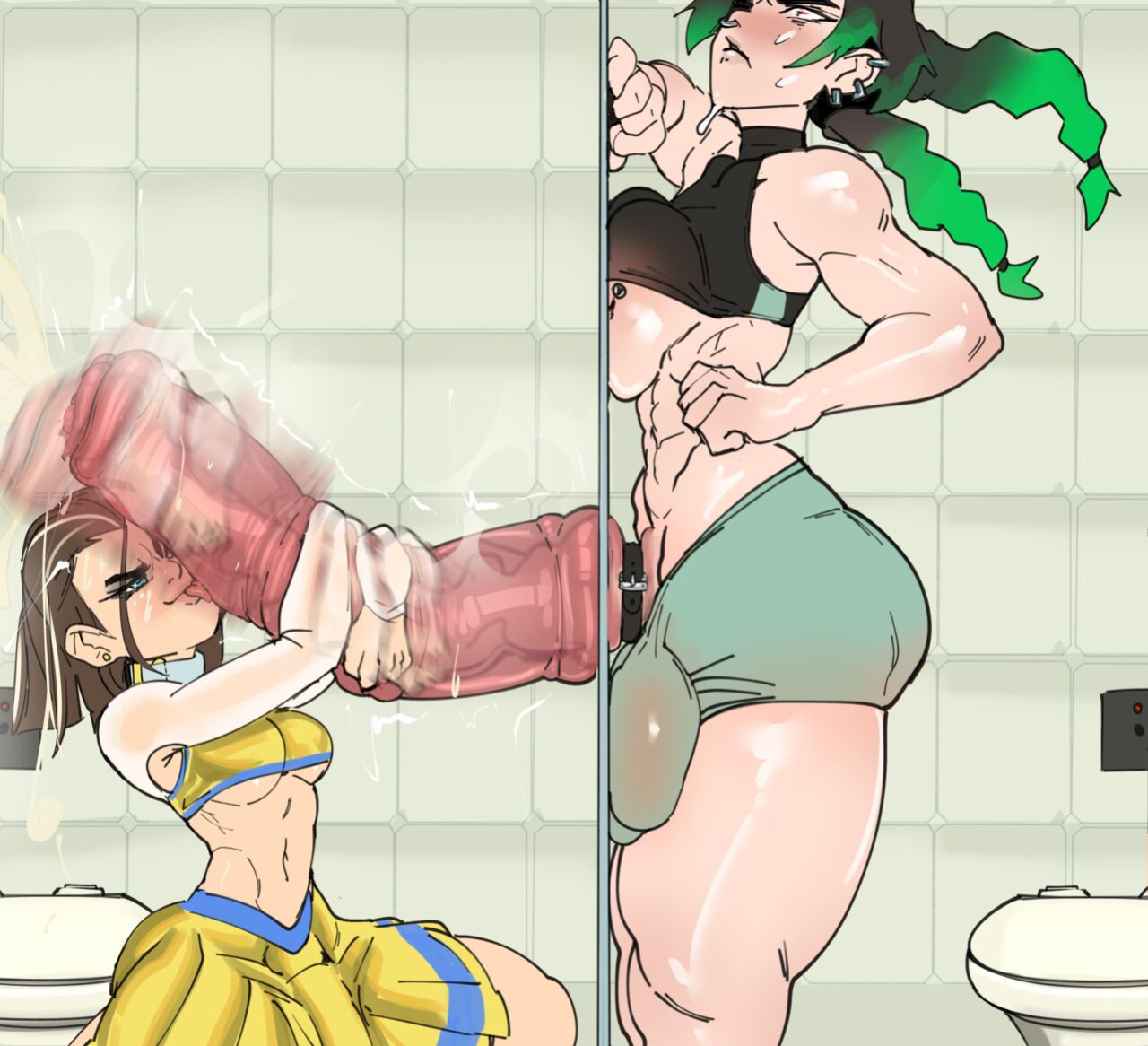 [StreachyBear] Edgewood Academy Glory Hole Action