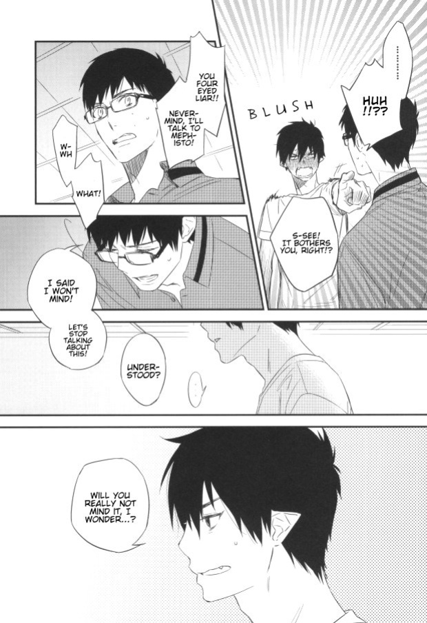 (Hyouteki 00) [Chocolate Macaron, Spring Snow (Rei, Noako)] DO NOT DISTURB (Ao no Exorcist) [Procrastination Scans]
