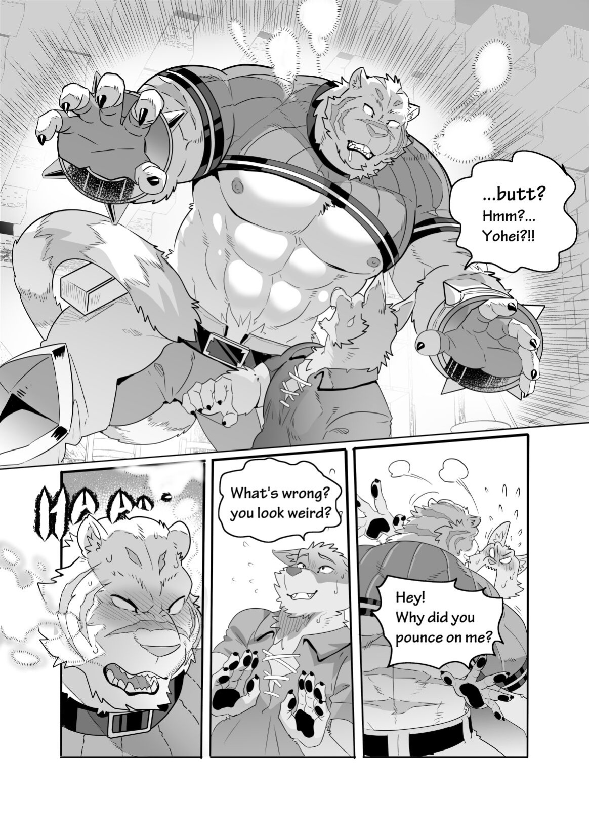 [Kuma Hachi] Yohei's kinky toilet