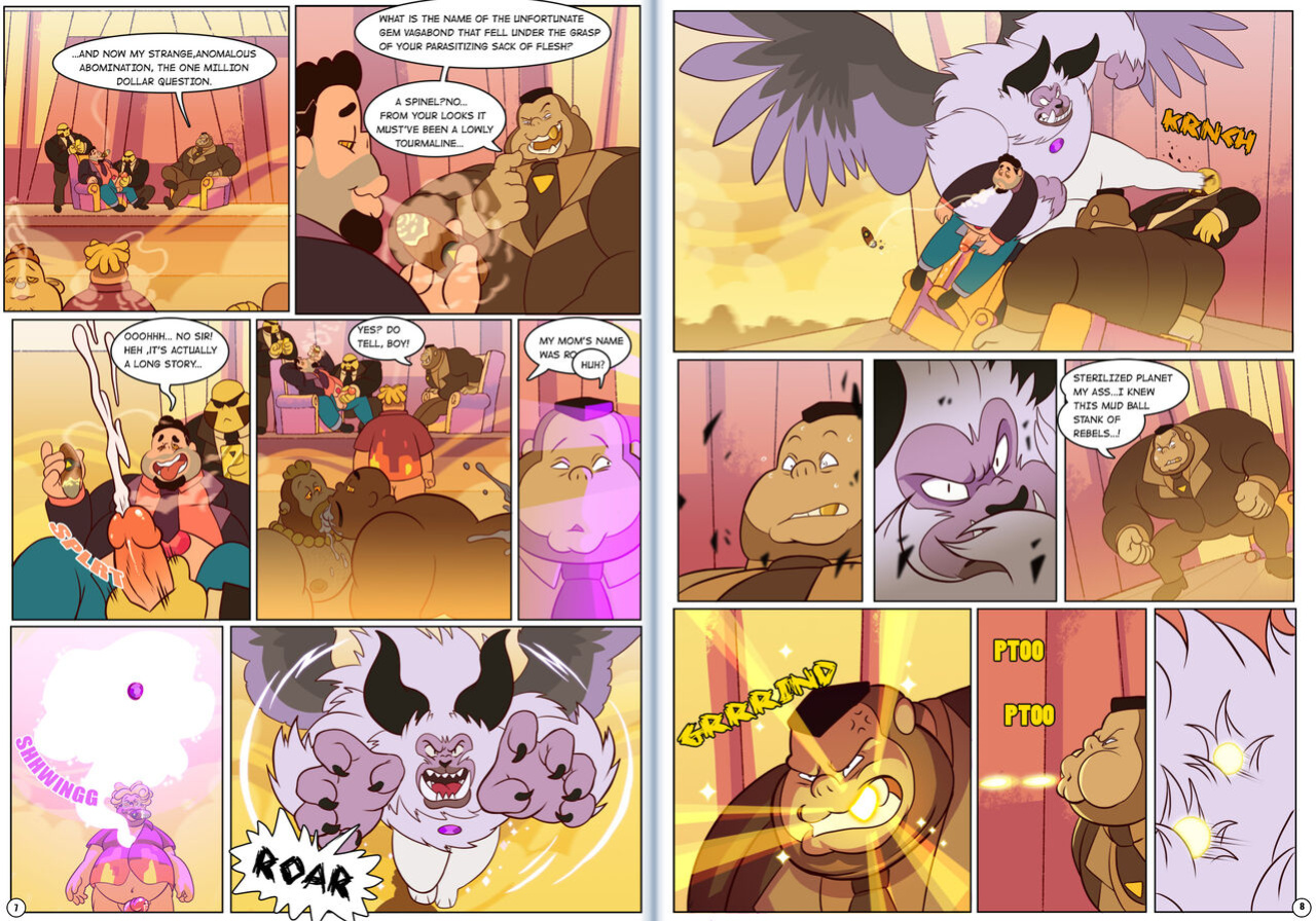 [blazingcheecks] Steven Universe: Shattersong AU