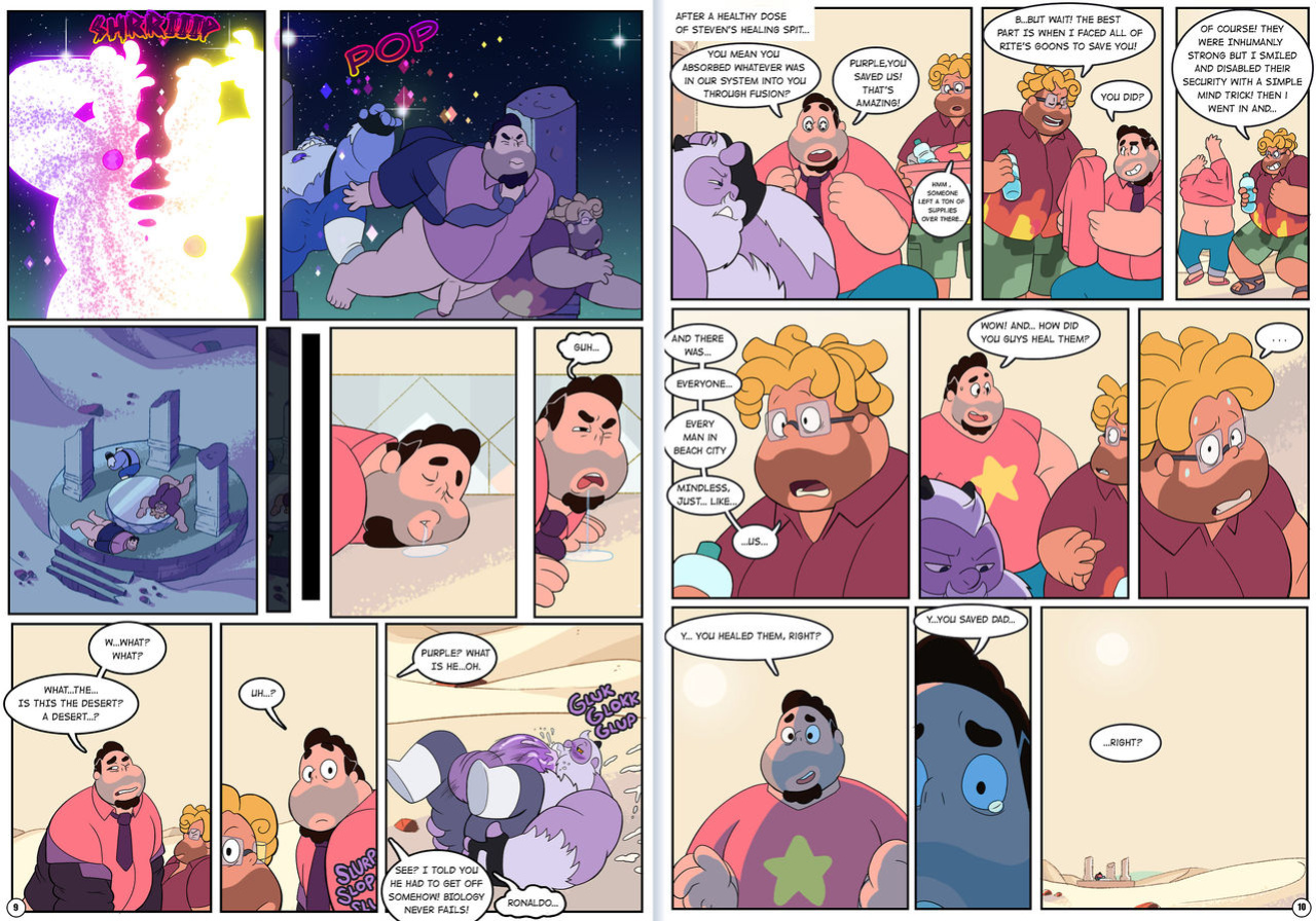 [blazingcheecks] Steven Universe: Shattersong AU