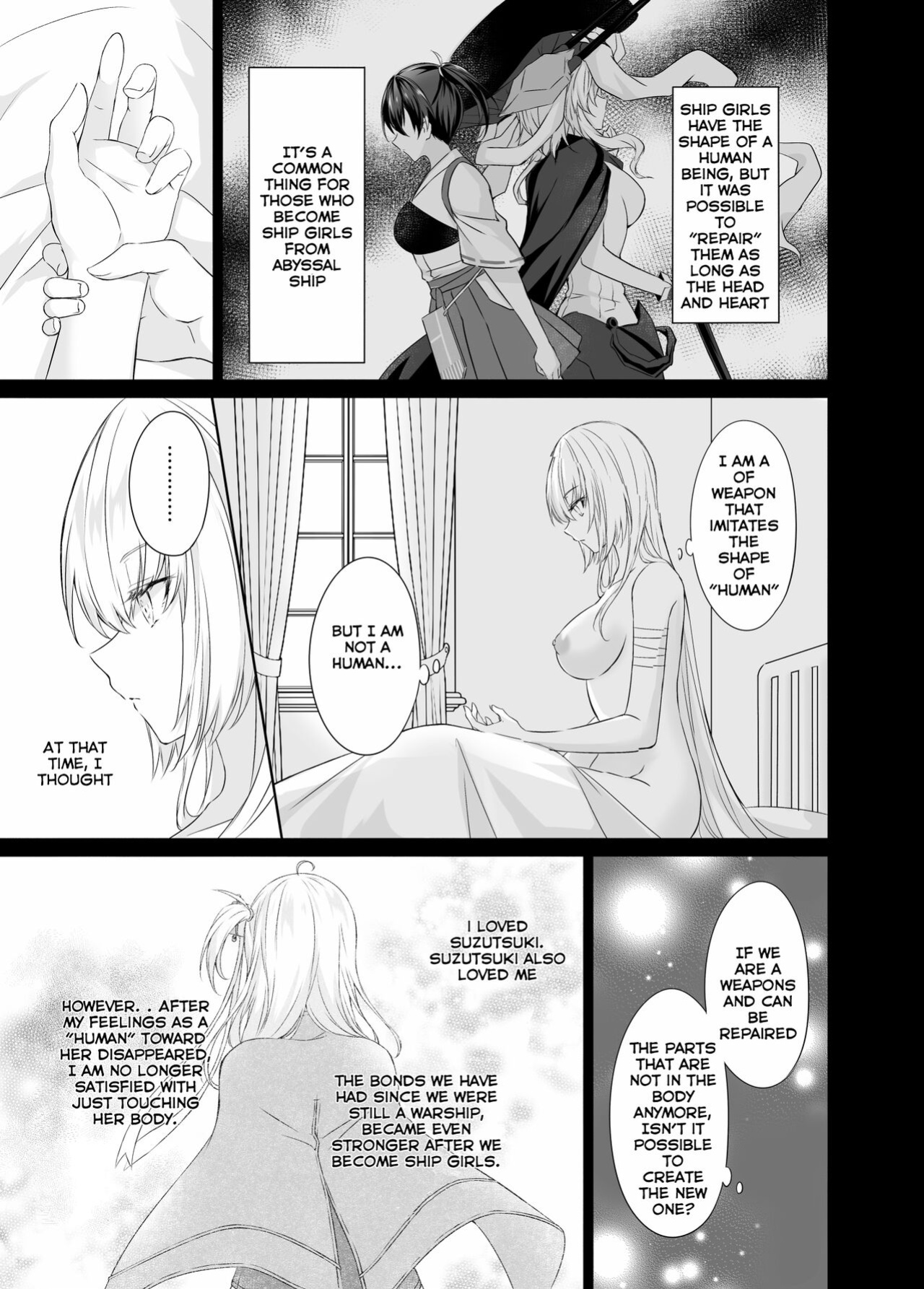 [my pace world (Kabocha Torte)] Gesshoku -end of Lament- | Lunar Eclipse -end of Lament- (Kantai Collection -KanColle-)