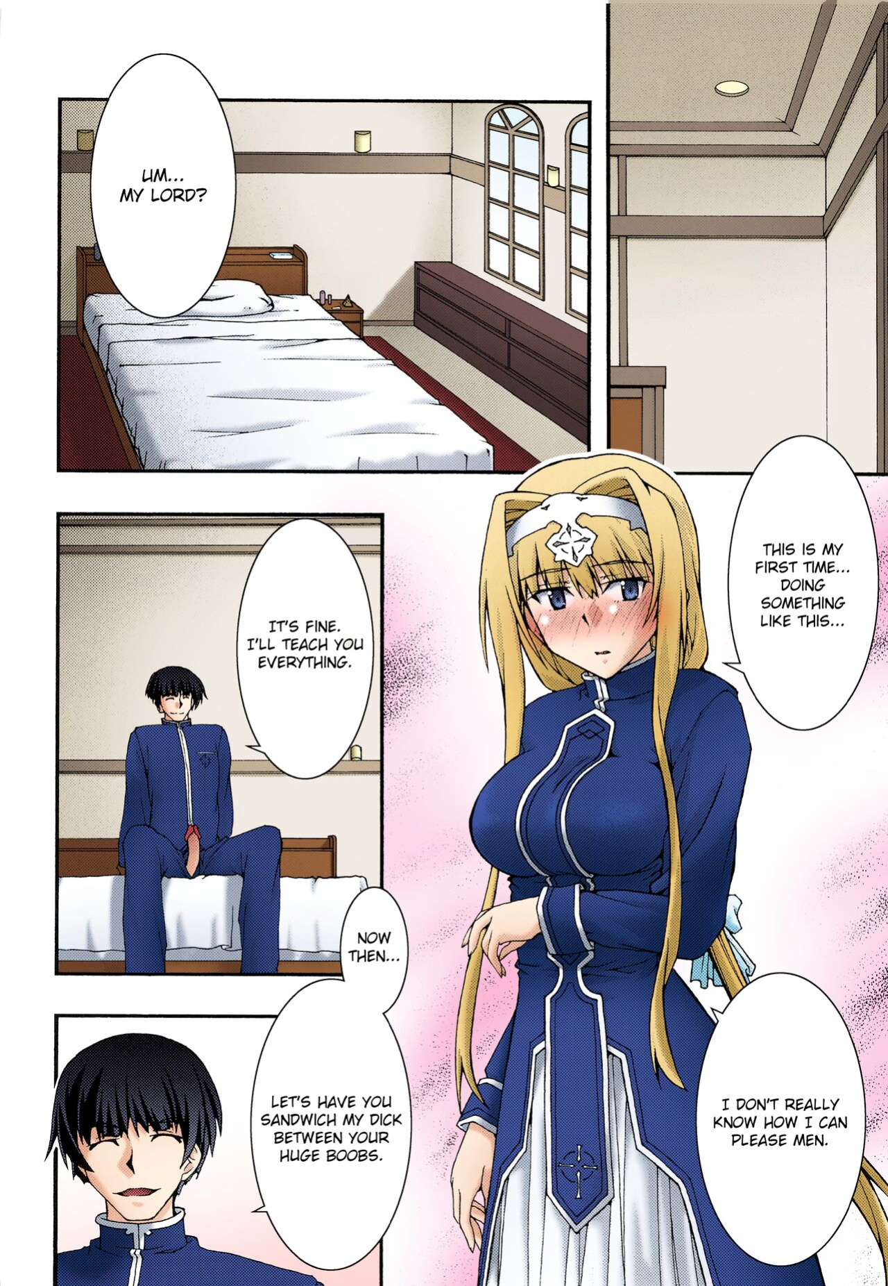 [sandglass (Uyuu Atsuno)] Ochiru -Alice- (Sword Art Online) [Nisor] [Colorized]