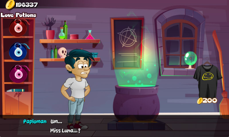 Hungry Girls Game: Luna's Lambent Magic (COMPLETE)