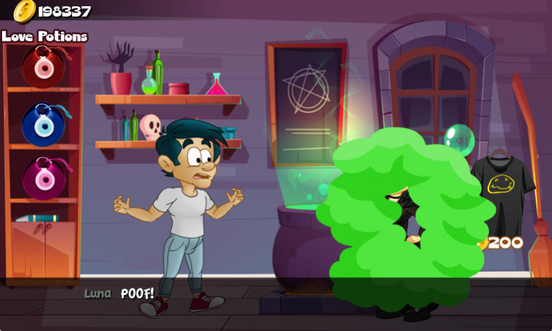 Hungry Girls Game: Luna's Lambent Magic (COMPLETE)