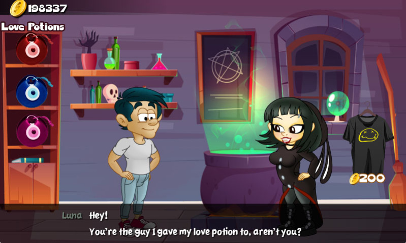 Hungry Girls Game: Luna's Lambent Magic (COMPLETE)