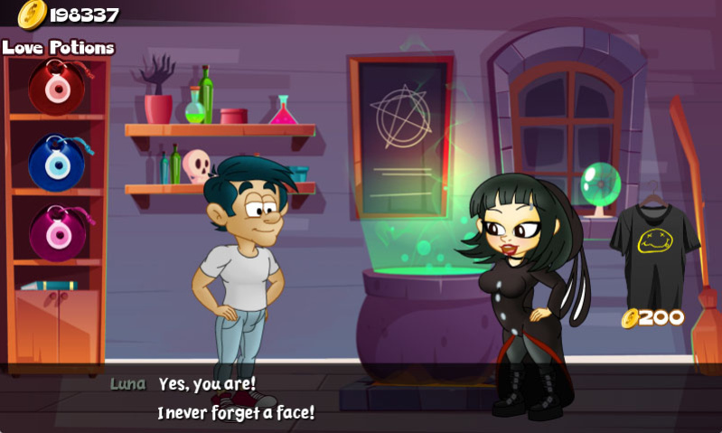 Hungry Girls Game: Luna's Lambent Magic (COMPLETE)