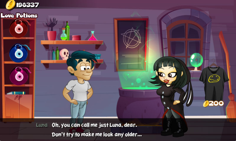 Hungry Girls Game: Luna's Lambent Magic (COMPLETE)
