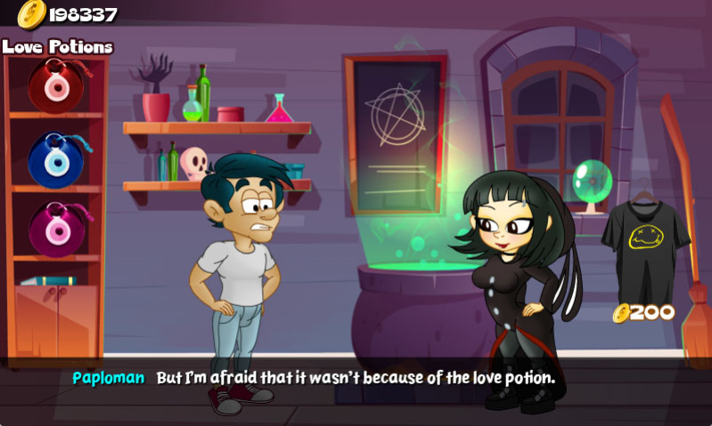 Hungry Girls Game: Luna's Lambent Magic (COMPLETE)