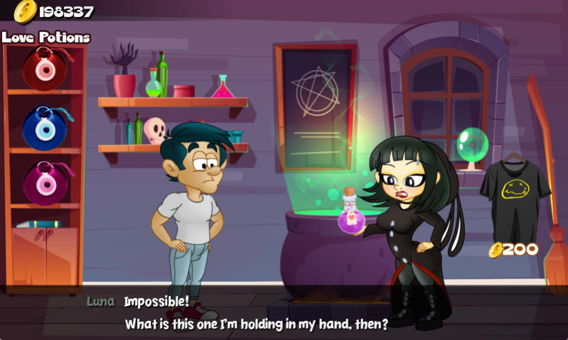 Hungry Girls Game: Luna's Lambent Magic (COMPLETE)