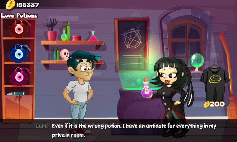 Hungry Girls Game: Luna's Lambent Magic (COMPLETE)