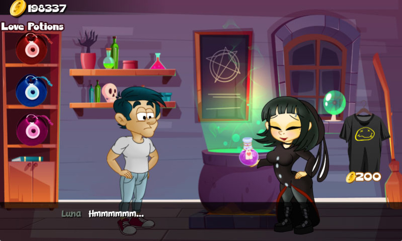 Hungry Girls Game: Luna's Lambent Magic (COMPLETE)