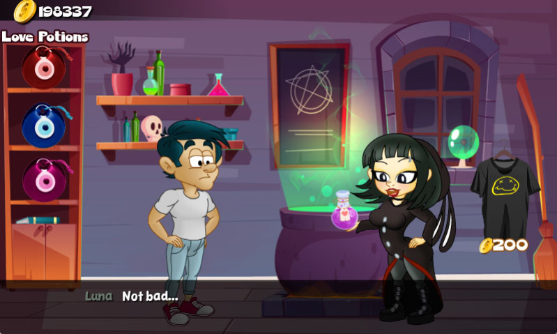 Hungry Girls Game: Luna's Lambent Magic (COMPLETE)