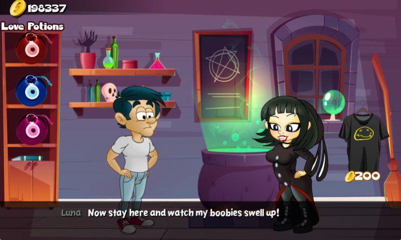 Hungry Girls Game: Luna's Lambent Magic (COMPLETE)