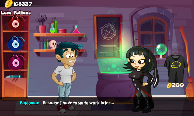 Hungry Girls Game: Luna's Lambent Magic (COMPLETE)