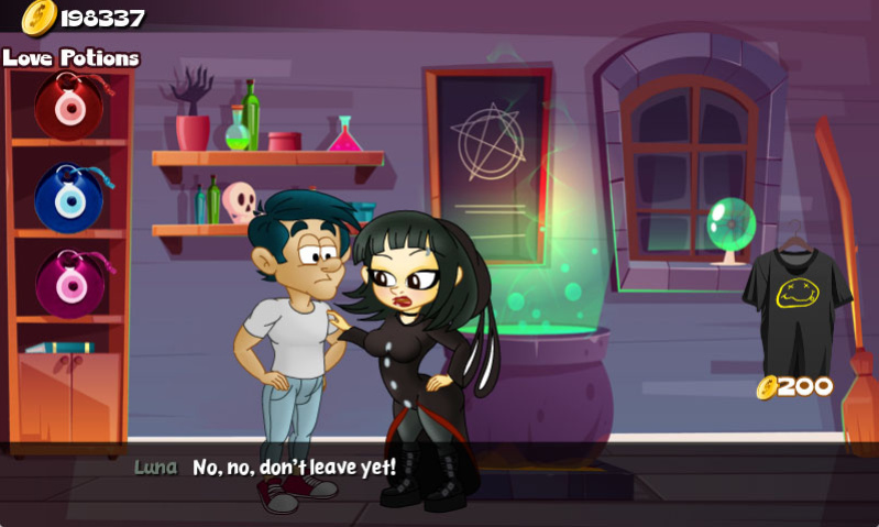 Hungry Girls Game: Luna's Lambent Magic (COMPLETE)
