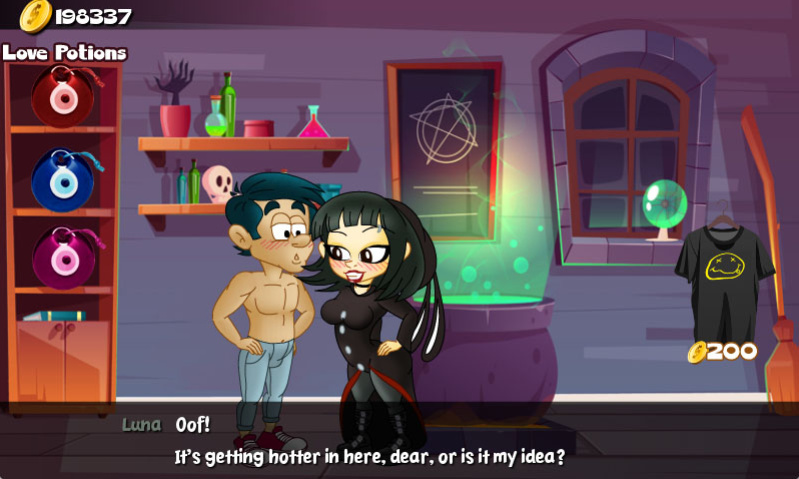 Hungry Girls Game: Luna's Lambent Magic (COMPLETE)