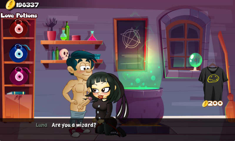 Hungry Girls Game: Luna's Lambent Magic (COMPLETE)