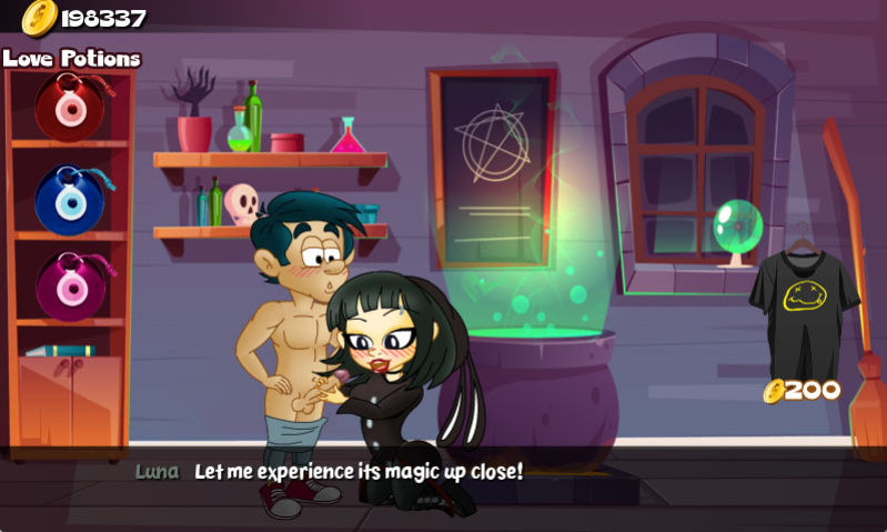 Hungry Girls Game: Luna's Lambent Magic (COMPLETE)