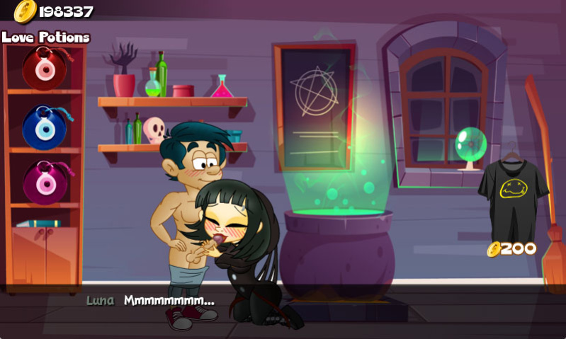 Hungry Girls Game: Luna's Lambent Magic (COMPLETE)