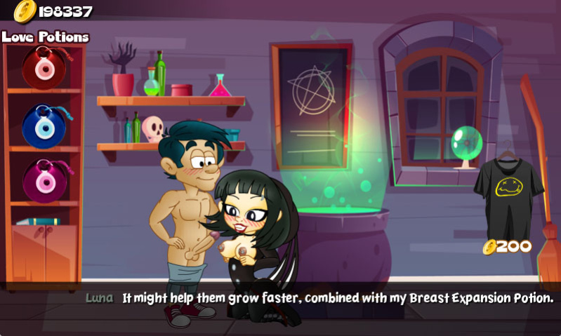 Hungry Girls Game: Luna's Lambent Magic (COMPLETE)