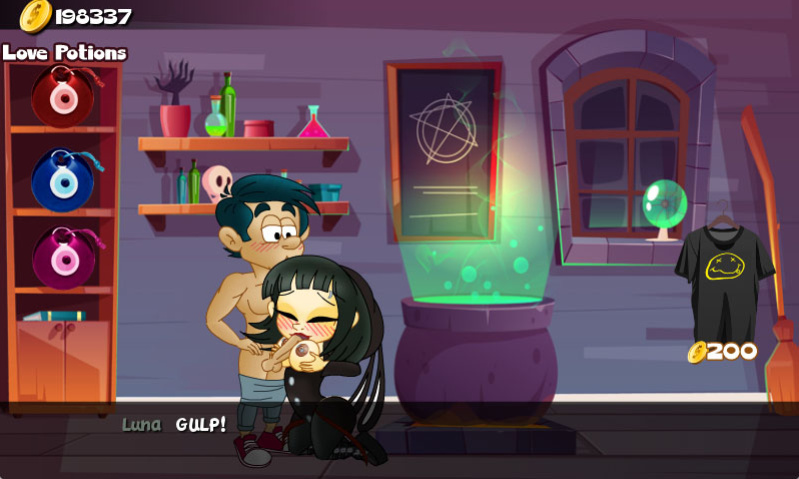 Hungry Girls Game: Luna's Lambent Magic (COMPLETE)