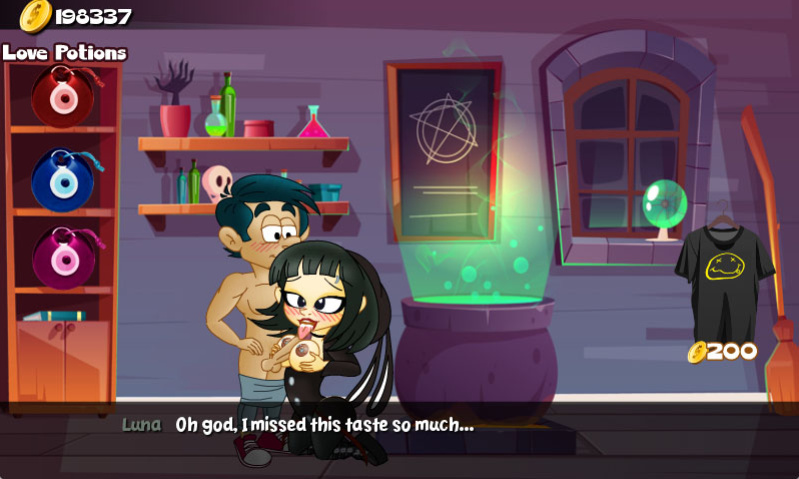 Hungry Girls Game: Luna's Lambent Magic (COMPLETE)