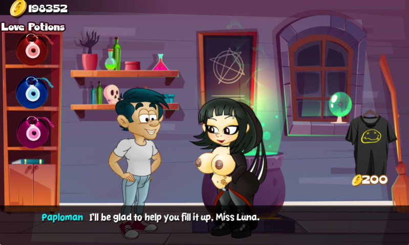 Hungry Girls Game: Luna's Lambent Magic (COMPLETE)
