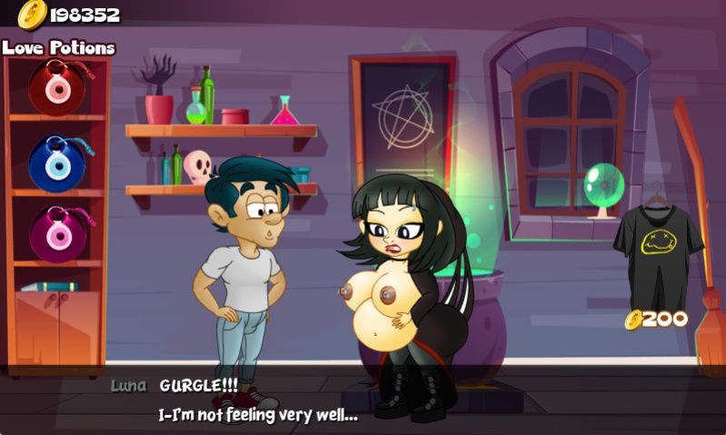 Hungry Girls Game: Luna's Lambent Magic (COMPLETE)