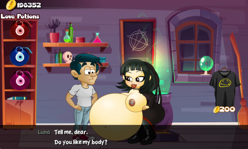 Hungry Girls Game: Luna's Lambent Magic (COMPLETE)
