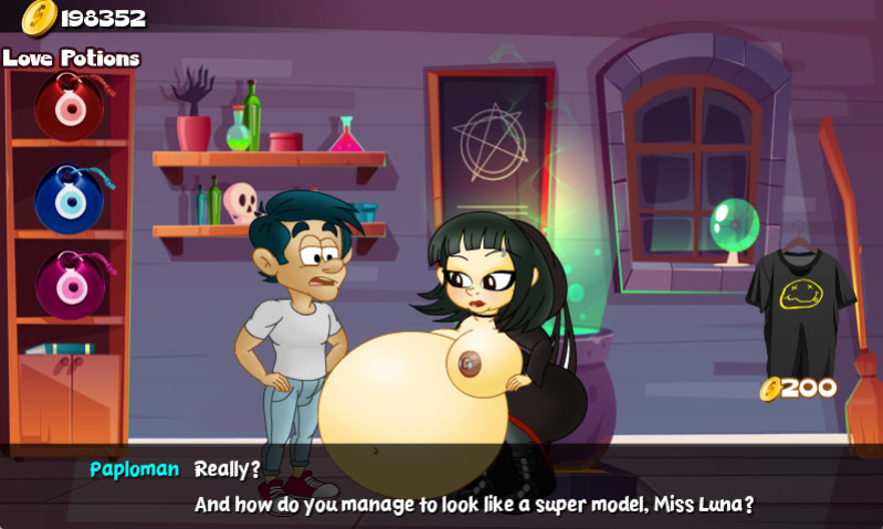 Hungry Girls Game: Luna's Lambent Magic (COMPLETE)