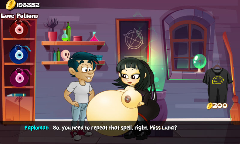 Hungry Girls Game: Luna's Lambent Magic (COMPLETE)