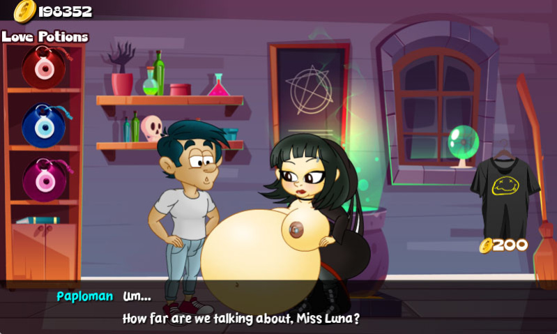 Hungry Girls Game: Luna's Lambent Magic (COMPLETE)