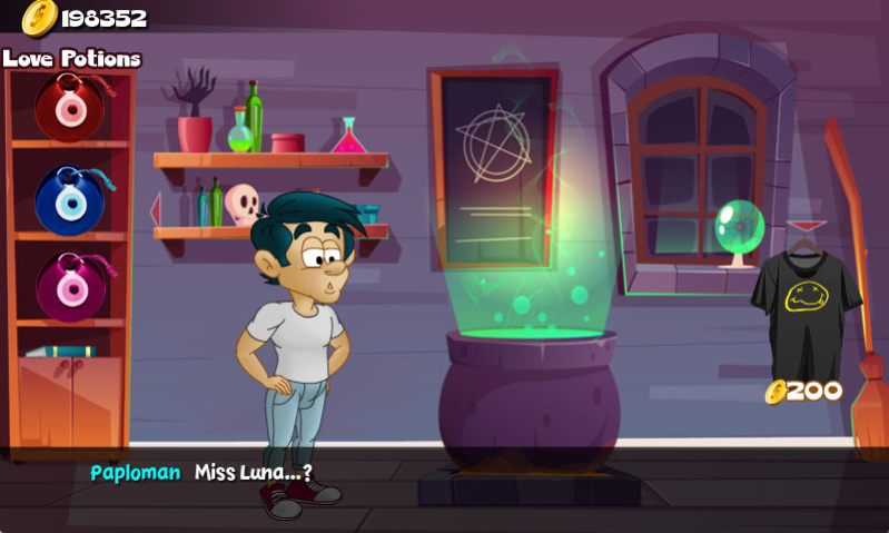 Hungry Girls Game: Luna's Lambent Magic (COMPLETE)
