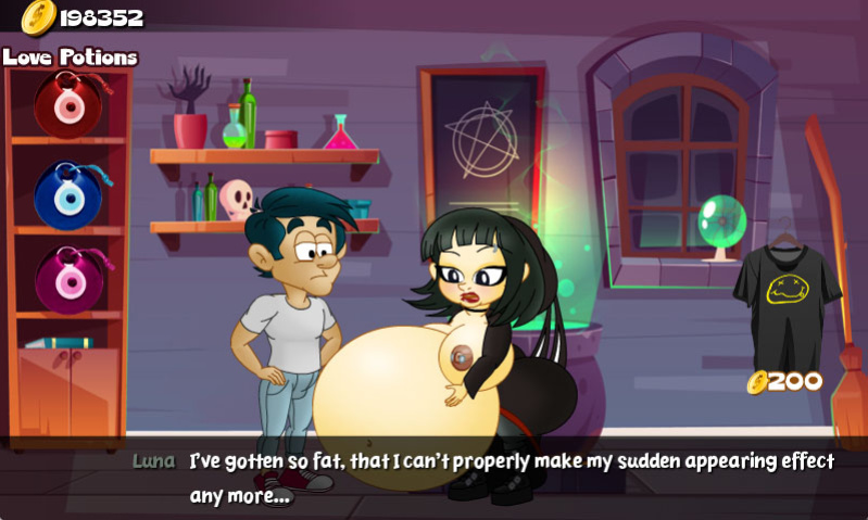Hungry Girls Game: Luna's Lambent Magic (COMPLETE)