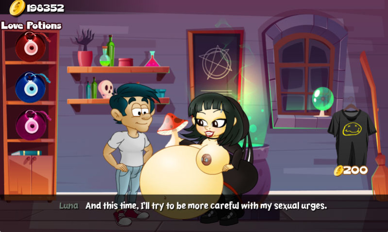 Hungry Girls Game: Luna's Lambent Magic (COMPLETE)