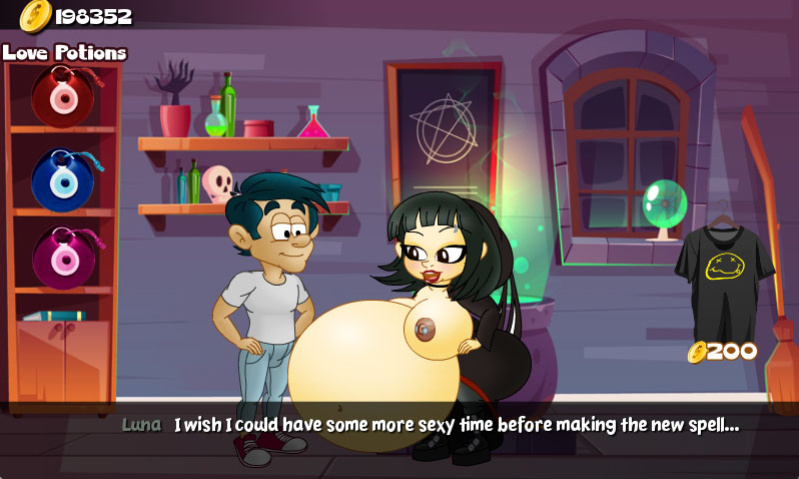 Hungry Girls Game: Luna's Lambent Magic (COMPLETE)