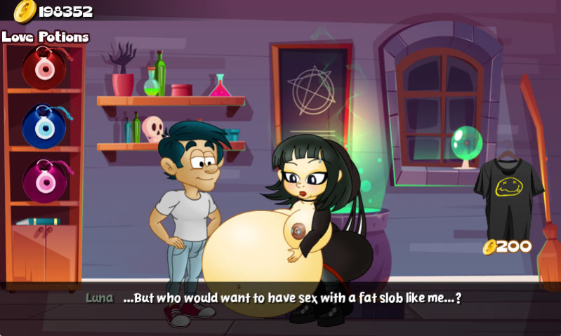 Hungry Girls Game: Luna's Lambent Magic (COMPLETE)