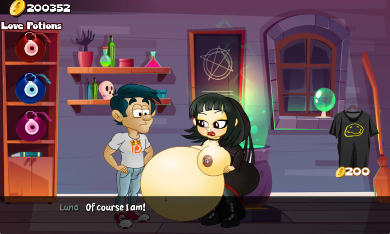 Hungry Girls Game: Luna's Lambent Magic (COMPLETE)