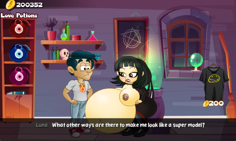 Hungry Girls Game: Luna's Lambent Magic (COMPLETE)