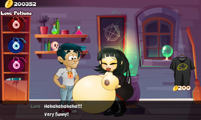 Hungry Girls Game: Luna's Lambent Magic (COMPLETE)