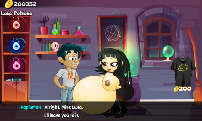 Hungry Girls Game: Luna's Lambent Magic (COMPLETE)