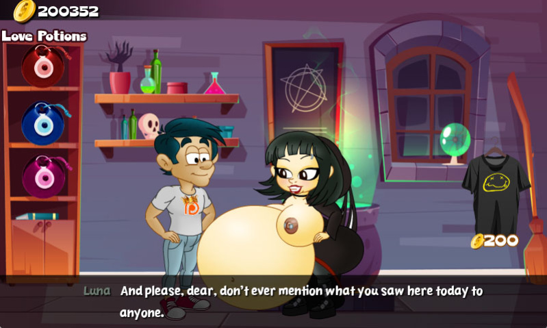 Hungry Girls Game: Luna's Lambent Magic (COMPLETE)